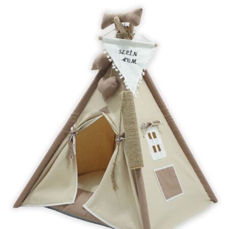 Moonstar Candostlar XL Kedi Köpek Çadırı Krem