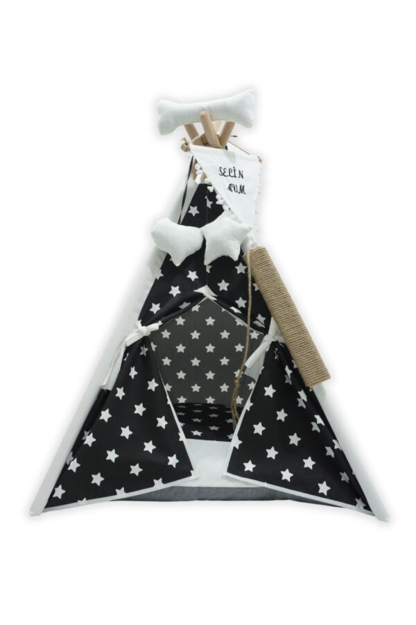 Moonstar Candostlar XL Kedi Köpek Çadırı Siyah