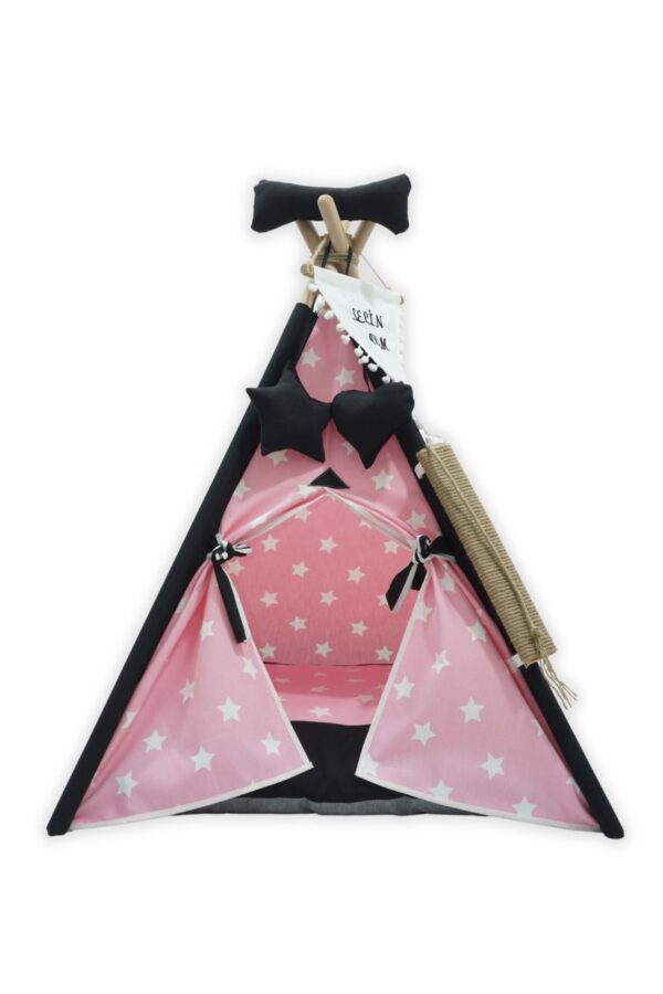 Moonstar Candostlar XL Kedi Köpek Çadırı Pembe