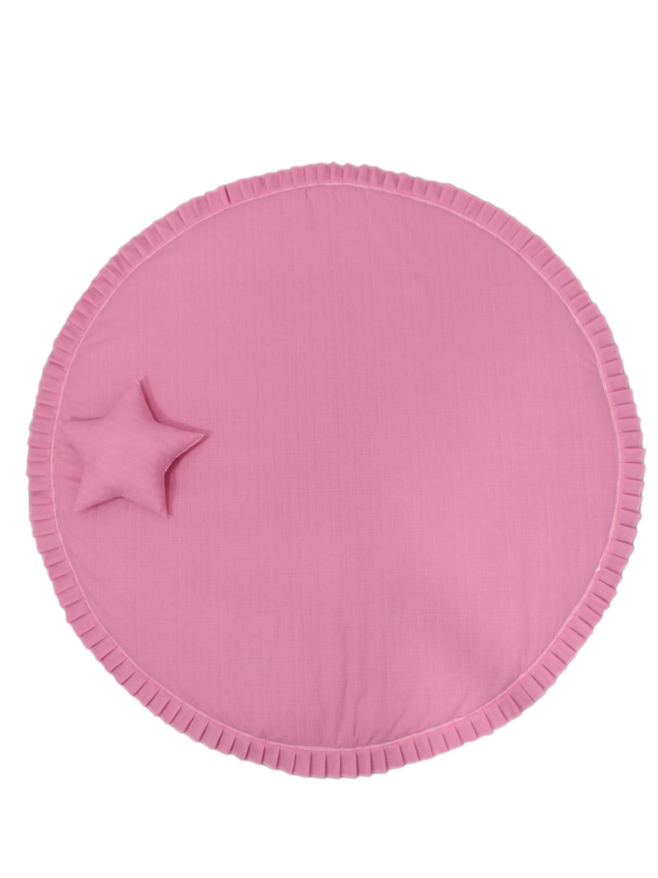 Oyun Minderi Yuvarlak Pembe