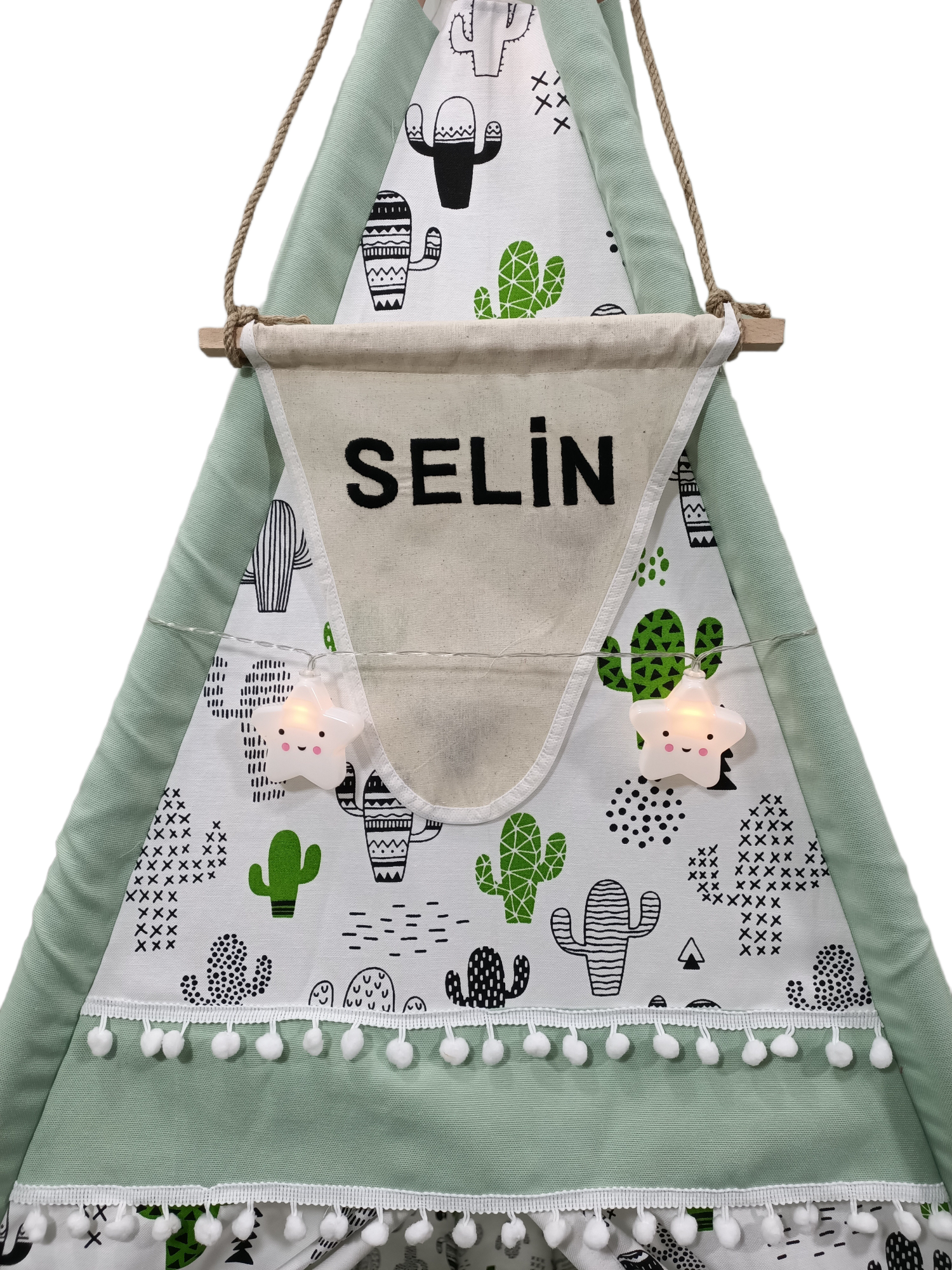 Henna Prime Elite Serisi Kızıldereli Oyun Çadırı Kaktüsler