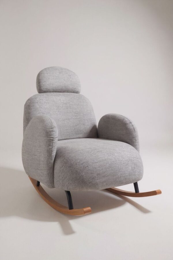 Miyu Berjer Sallanır Sandalye & Emzirme Koltuğu Puf Sallanan Koltuk